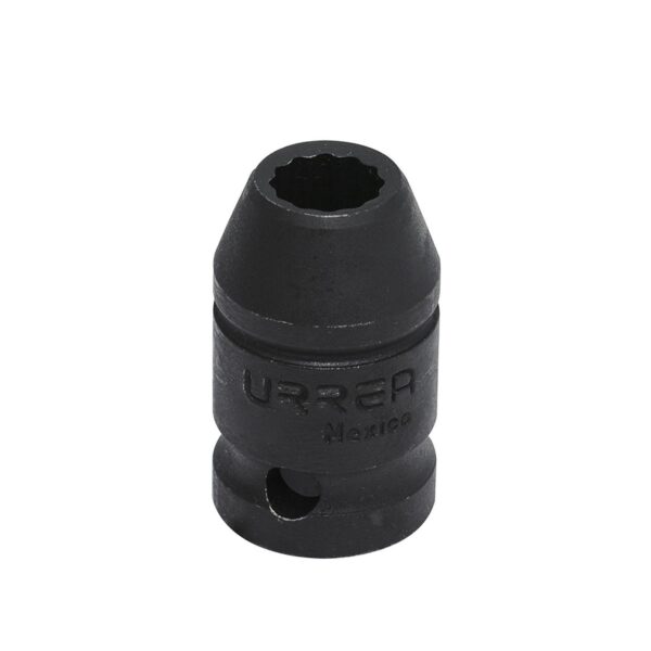 7414 Dado de impacto cuadro de 1/2", 12 puntas, en pulgadas, 7/16" Urrea