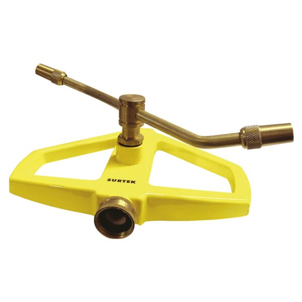 130312 Aspersor estacionario con base metalica de 2 brazos 3/4" GHT Surtek