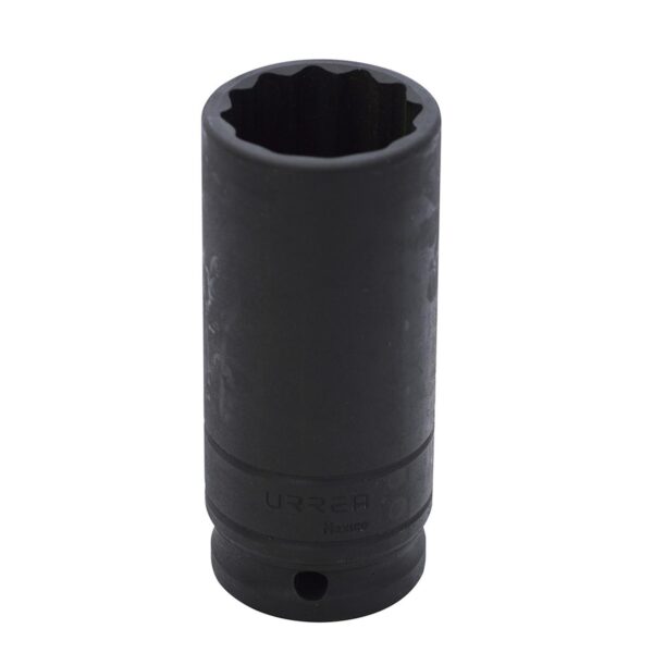 7344 Dado de impacto largo cuadro de 1/2", 12 puntas, en pulgadas, 1-3/8" Urrea