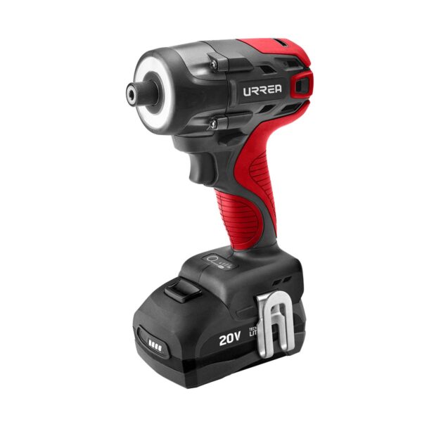 AI1120 Atornillador de impacto 1/4" a bateria Litio-ion 20 V 160 Nm Urrea