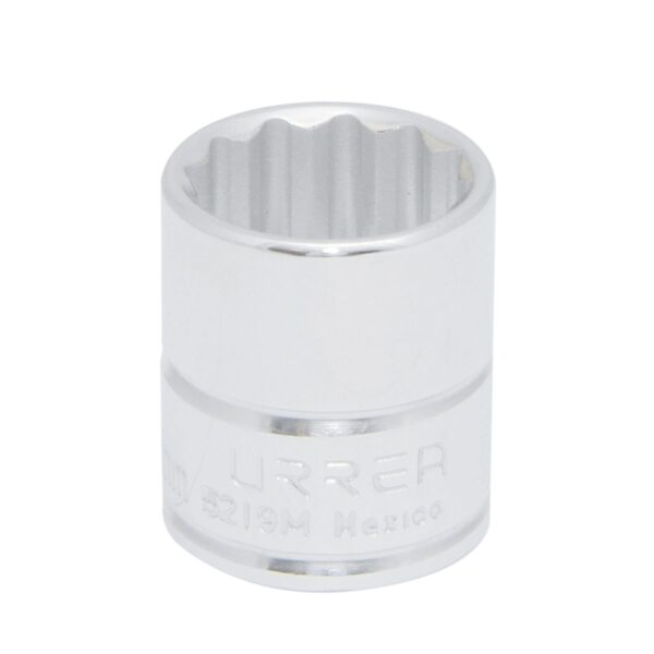 5225M Dado cuadro de 3/8", 12 puntas, metrico, 25 mm Urrea