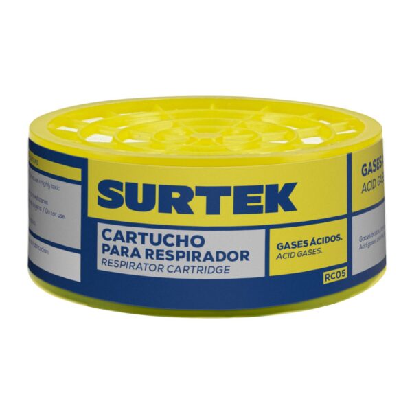 RC05 Cartucho para respirador con protección para gases ácidos Surtek Surtek