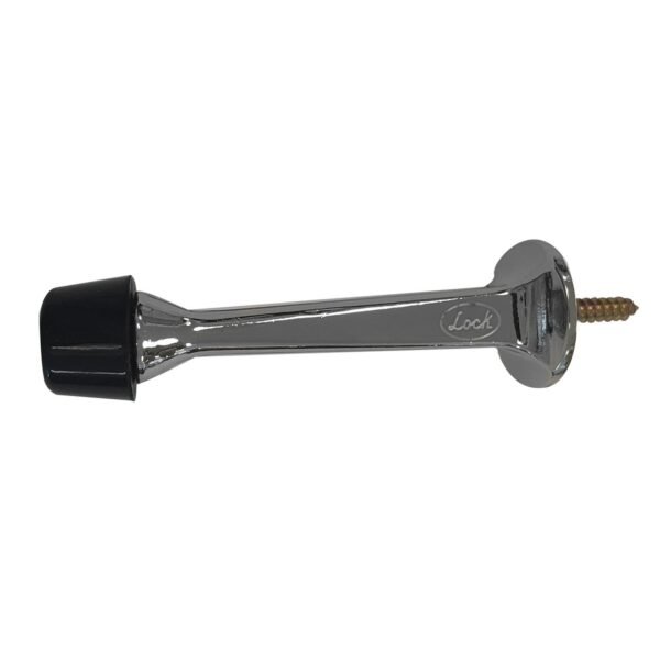 Tope recto para puerta niquel satinado Lock