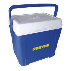 Hielera azul de 16 Lt, 38.9 x 29 x 27.5 cm Surtek