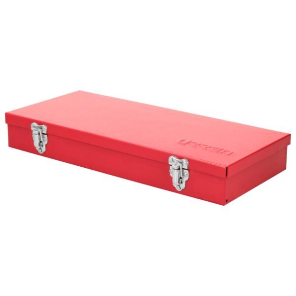 Caja metalica usos multiples color rojo 14" x 6" x 2" Urrea