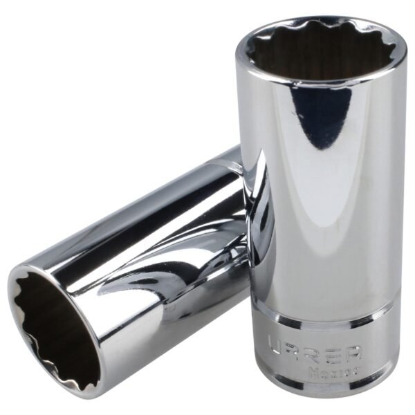 Dado largo cuadro de 3/8", 12 puntas, en pulgadas, 15/16" Urrea