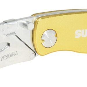 68814271 Navaja utilitaria abatible mango metalico Surtek