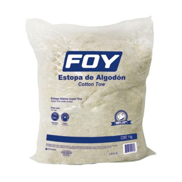 68806029 Estopa de algodon 1 kg Foy