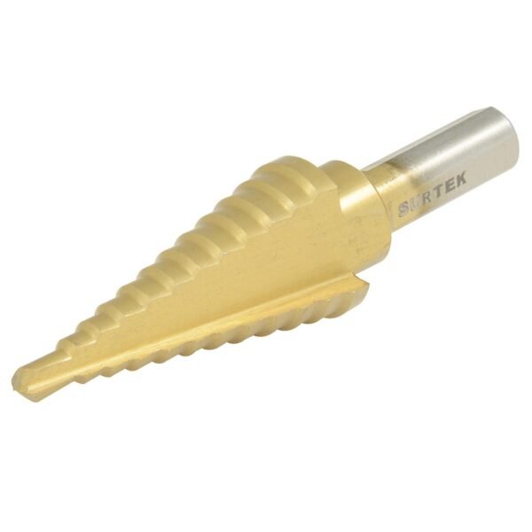68800979 Broca escalonada de acero de alta velocidad #7, 1/4" - 1 3/8" Surtek