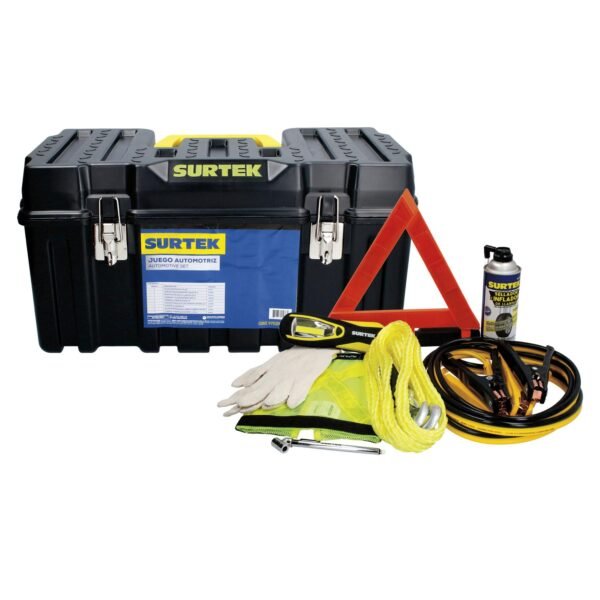 Juego combinado de herramienta automotriz 9 piezas, con caja plastica CPS20 Surtek