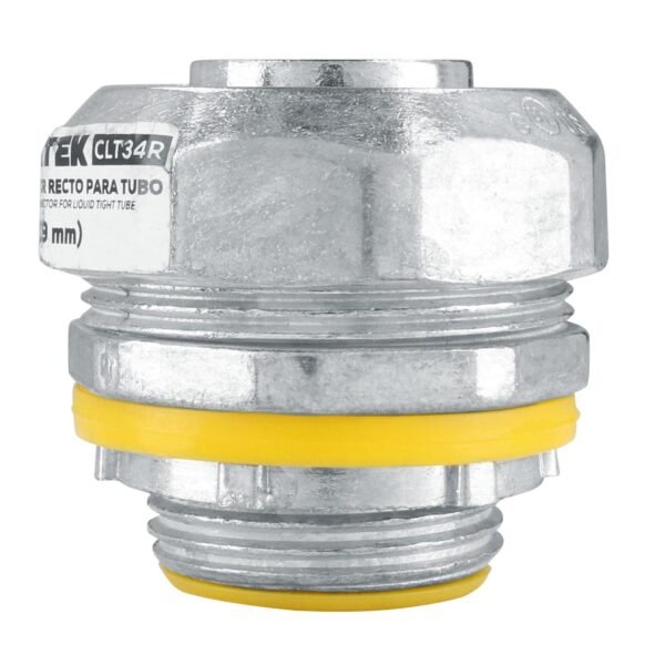 Conector recto para tubo liquid tight 3/4" Surtek