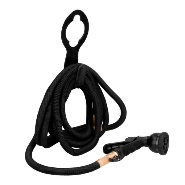 Manguera para jardin plana con pistola para riego 2 capas 3/4", 15 m Surtek