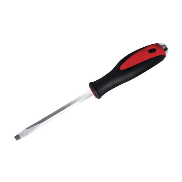 68811115 Destornillador con mango bimaterial de golpe, punta plana 1/4" x 6" Urrea