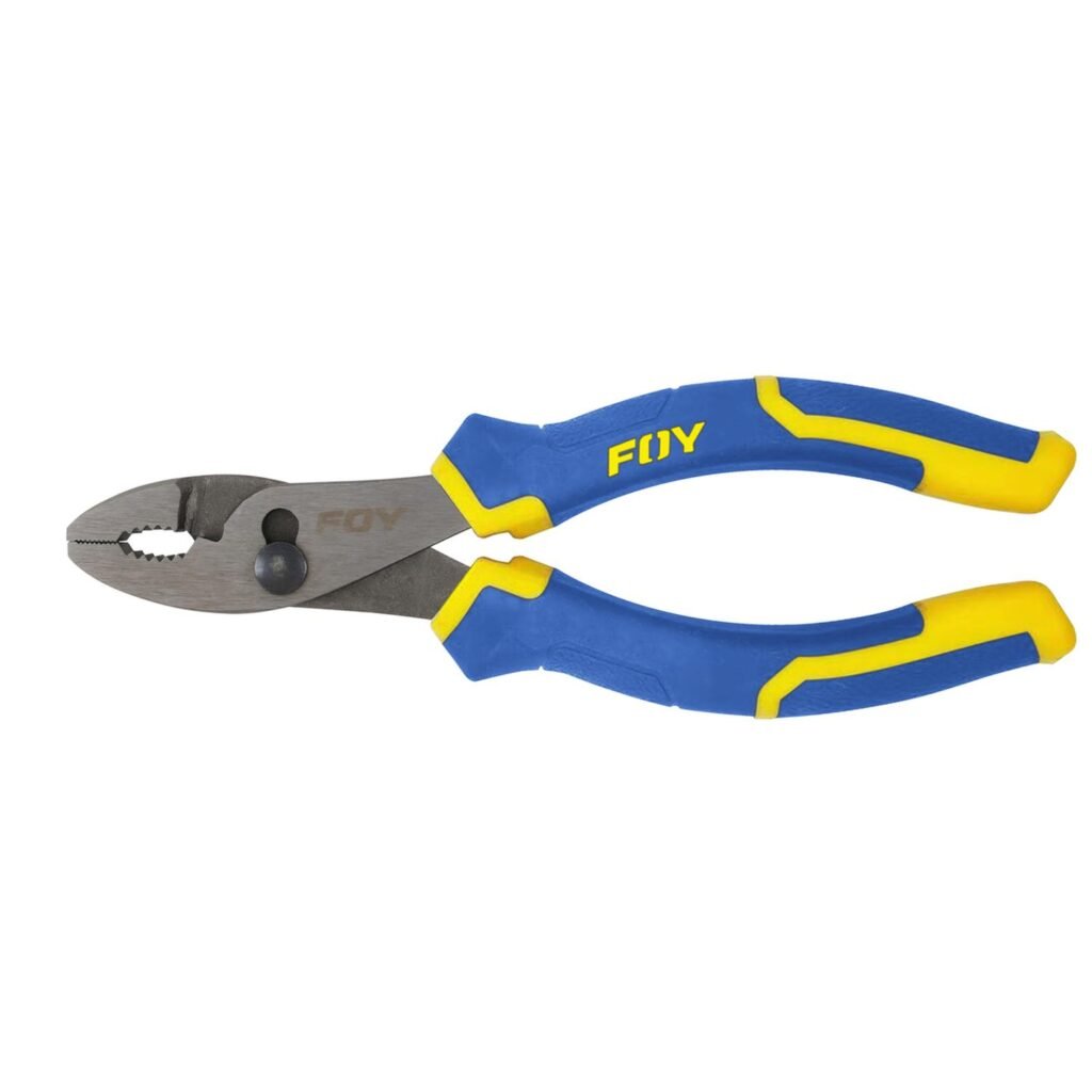 Pinza para mecanico con mango bimaterial de 8" Foy