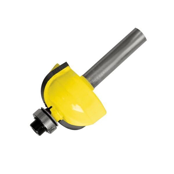 Broca para router de acero bocel cuarto con balero 1-1/8" zanco de 1/4" Surtek