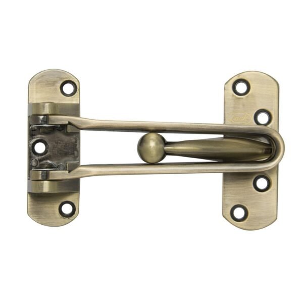 68808162 Pasador de seguridad para puerta abatible acabado laton antiguo Lock