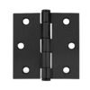 Bisagra cuadrada perno suelto de acero negro 3" x 3" Lock