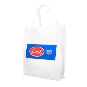 Paquete de bolsas ecologicas reutilizables 40 x 50 x 14 cm, 50 piezas Lock