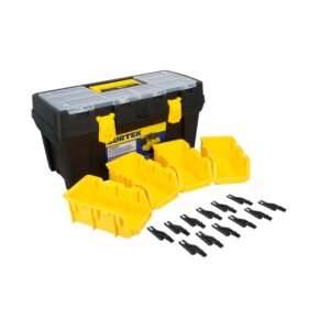 Juego de cajas portaherramientas plasticas, 6 piezas Surtek