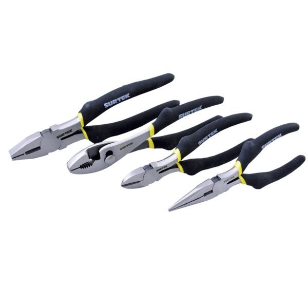 68804429 Juego pinzas para electricista, 4 piezas Surtek