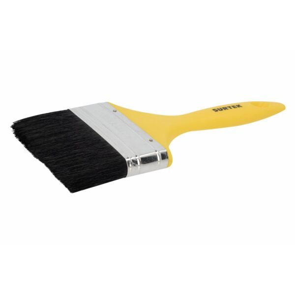Brocha de cerdas naturales con mango plastico 4" Surtek