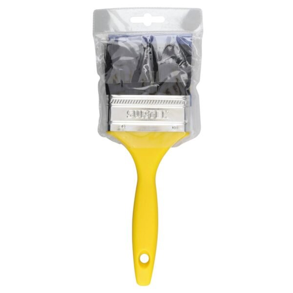 Brocha de cerdas naturales con mango plastico 3" Surtek