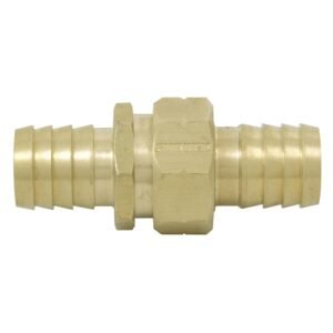 Conector para manguera de riego de laton, 5/8" macho-hembra Surtek