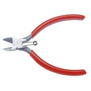 Pinza para electricista con mango rubber grip de 5-13/32" corte diagonal con resorte Urrea