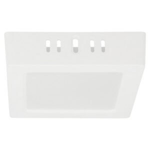 Luminario de LED de sobreponer cuadrado 6 W, luz de dia Surtek