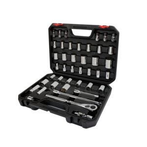 68800300 Juego de dados y accesorios cuadro de 1/2" combinado, 42 piezas Urrea