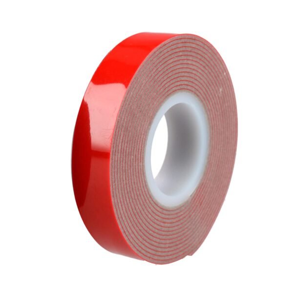 Cinta gris doble cara 12 mm x 2 m en blister Surtek