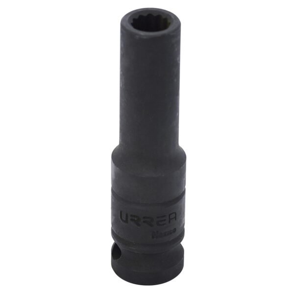 68805447 Dado de impacto largo cuadro de 1/2", 12 puntas, en pulgadas, 1/2" Urrea
