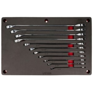 68805756 Juego de llaves combinadas pulido espejo extra largas enpulgadas 11 piezas, CH251P-C Urrea