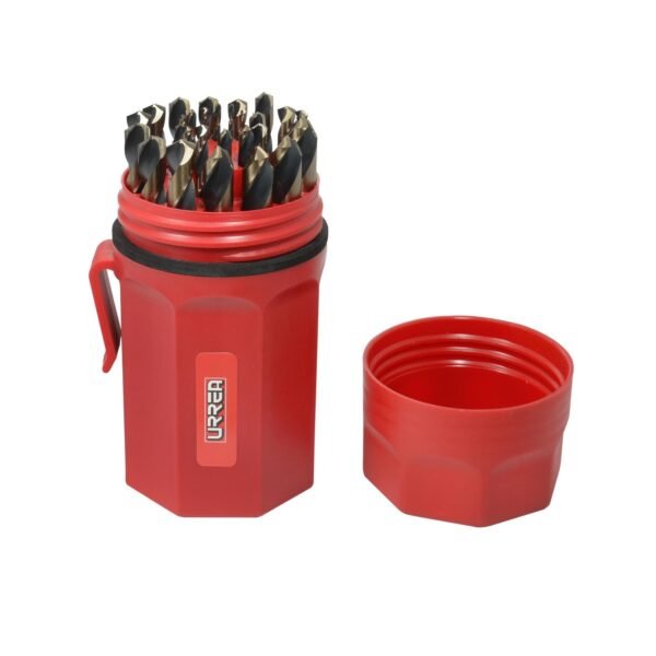 Juego de brocas premium de acero de alta velocidad zanco 3 planos, 29 piezas Urrea