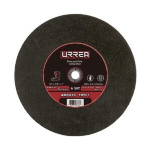 Disco abrasivo tipo 1 para metal 16" x 1/8" Urrea