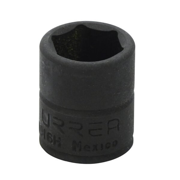 Dado de impacto cuadro de 1/4", 6 puntas, en pulgadas, 1/2" Urrea