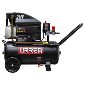 Compresor de aire electrico lubricado 25L, 2HP, 127V Urrea