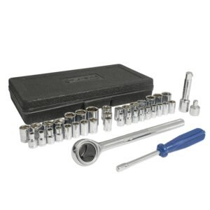 Juego combinado de herramienta 38 piezas, con estuche plastico Foy