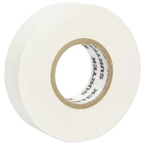 Cinta blanca para aislar 19 mm x 9 m Surtek