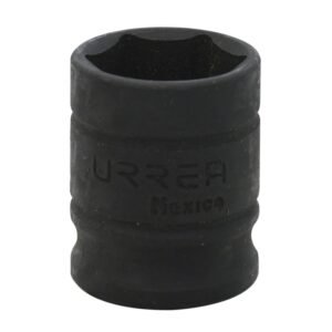 Dado de impacto cuadro de 3/8", 6 puntas, en pulgadas, 3/4" Urrea