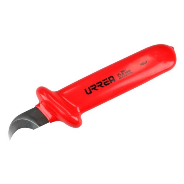 68801218 Navaja para electricista 1000 V con doble capa aislante, 7-3/32" Urrea