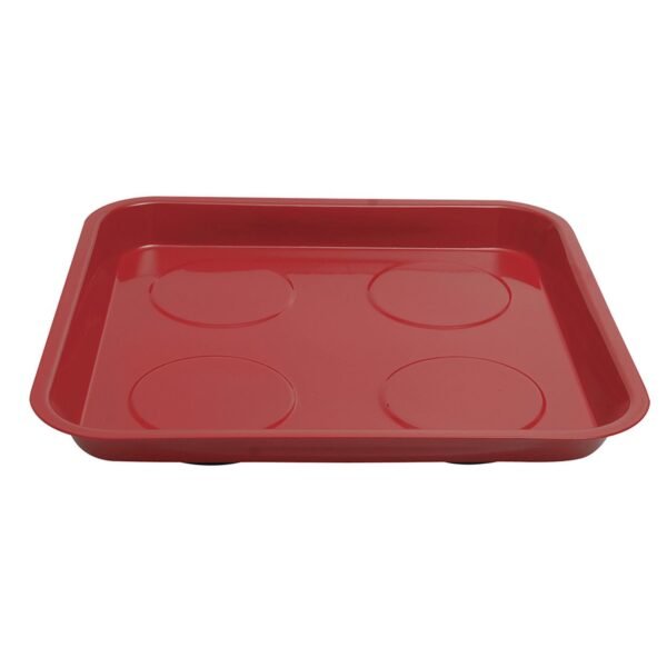 Charola magnetica con cubierta de pintura electrostatica, rectangular 28 cm x 30 cm Urrea