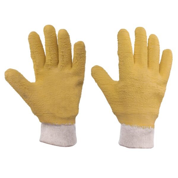 Guantes de algodon con recubrimiento de latex G Surtek