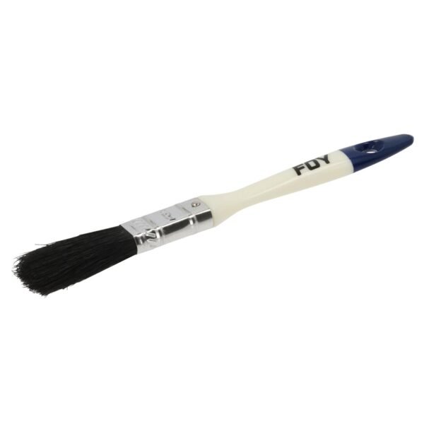 Brocha de cerdas naturales con mango plastico 1/2" Foy