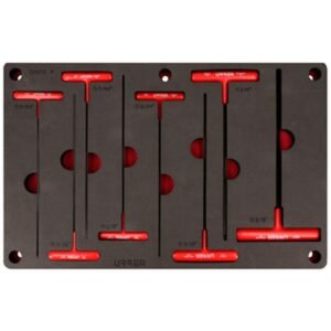 68801662 Juego de llaves hexagonales tipo "T" en pulgadas 8 piezas, CH272P-C Urrea