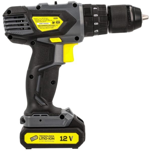 Taladro/atornillador 3/8" bateria de Li-ion 12 V 28 Nm Surtek