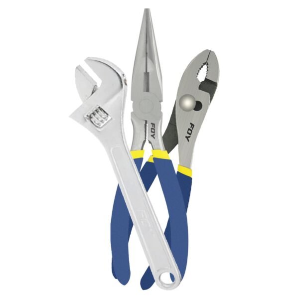 Juego combinado de pinzas para mecanico, 3 piezas Foy