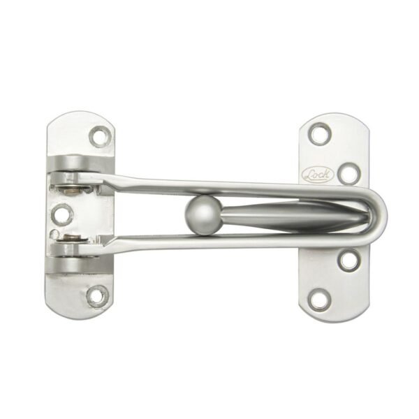 Pasador de seguridad para puerta abatible acabado niquel satinado Lock