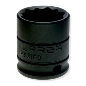 Dado de impacto cuadro de 3/8", 12 puntas, en pulgadas, 5/8" Urrea