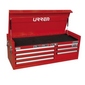 68799390 Gabinete superior 7 gavetas color rojo serie M 56" Urrea